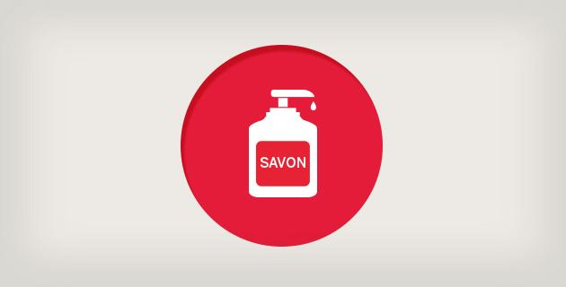 Icône Savon liquide
