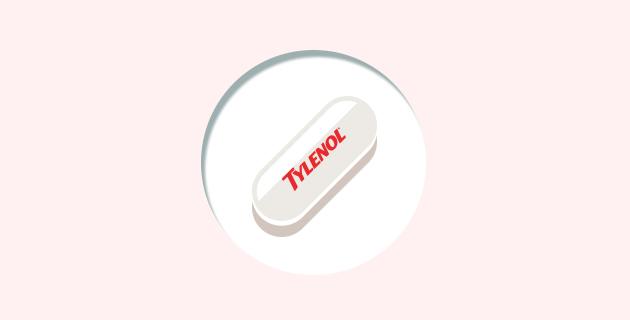 Tylenol pill icon for dosage chart