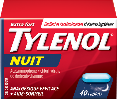 Tylenol pour enfants Fièvre et mal de gorge Comprimés à croquer à saveur de gomme à bulles